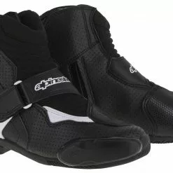 Alpinestars SMX-1 R Vented Boots 6 Alpinestars SMX-1 R Vented Boots -Throtlynx Sales Store alpinestars boot smx1 r vnt black white scaled