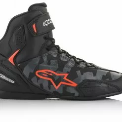 Boots Alpinestars Faster 3 Shoes -Throtlynx Sales Store alpinestars faster3 shoes black grey camo red scaled