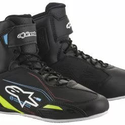 Boots Alpinestars Faster 3 Shoes -Throtlynx Sales Store alpinestars faster3 shoes black yellow blue scaled