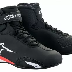 Short Boots & Shoes Alpinestars Sektor Shoes -Throtlynx Sales Store alpinestars sektor shoes black white red