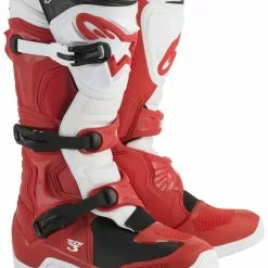Dirt Bike Boots Alpinestars Tech 3 Boots -Throtlynx Sales Store alpinestars tech3 boots red white scaled