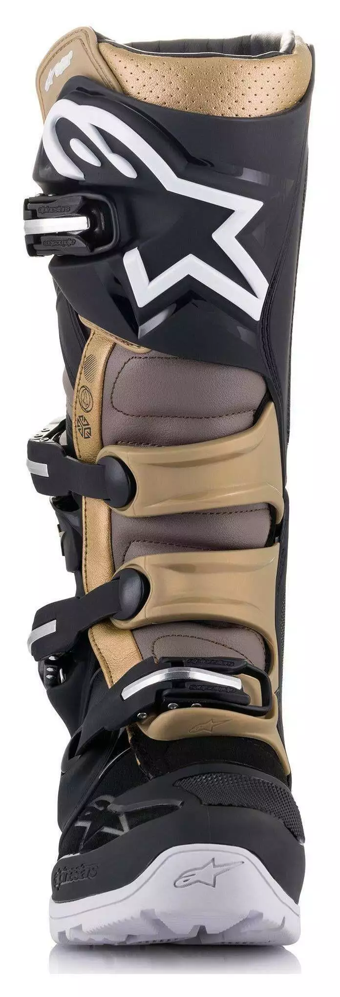 Dirt Bike Boots Alpinestars Tech 7 Enduro Drystar Boots Black/Grey/Gold / 12 [Open Box] - Image 3