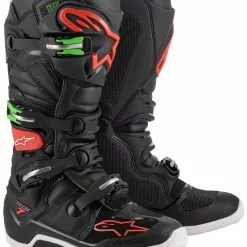 Dirt Bike Boots Alpinestars Tech 7 Boots -Throtlynx Sales Store alpinestars tech boots black red green 1 scaled