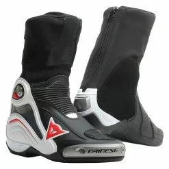 Track & Race Boots Dainese Axial D1 Boots -Throtlynx Sales Store dainese axial d1 boots black white lava red