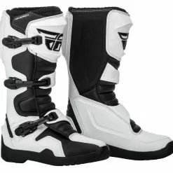 Fly Racing Dirt Dirt Bike Boots Fly Racing Maverik Boots White/Black / 14 [Open Box]