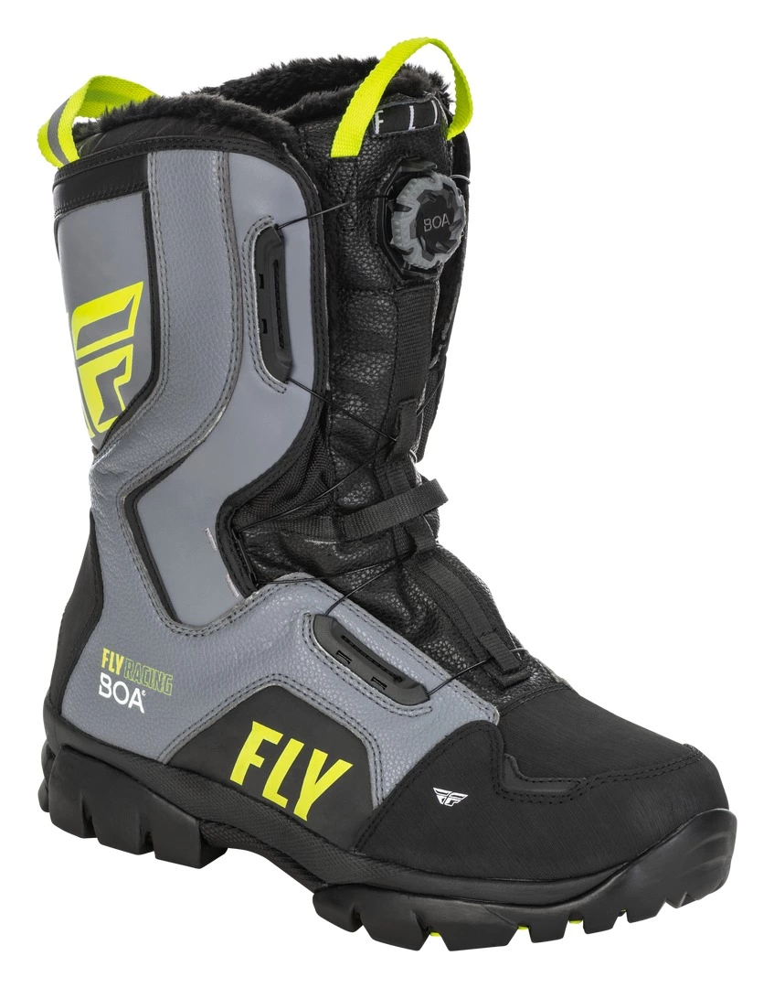 Tall Boots Fly Racing Snow Marker BOA Boots 7 Tall Boots Fly Racing Snow Marker BOA Boots - Image 5