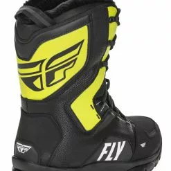 Tall Boots Fly Racing Snow Marker Boots -Throtlynx Sales Store fly racing snow marker boots black grey hi viz 1