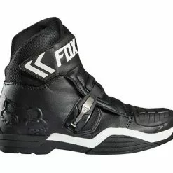 Fox Racing Dirt Bike Boots Fox Bomber Boots -Throtlynx Sales Store fox bomber boots black 1