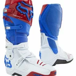 Dirt Bike Boots Fox Racing Instinct Boots -Throtlynx Sales Store fox racing instinct boots blue red