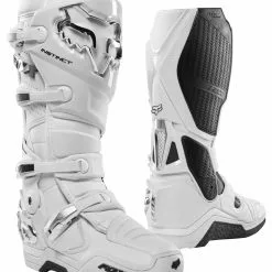 Dirt Bike Boots Fox Racing Instinct Boots -Throtlynx Sales Store fox racing instinct boots white silver