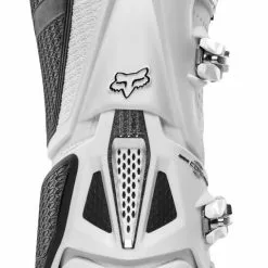 Dirt Bike Boots Fox Racing Instinct Boots -Throtlynx Sales Store fox racing instinct boots white silver 3