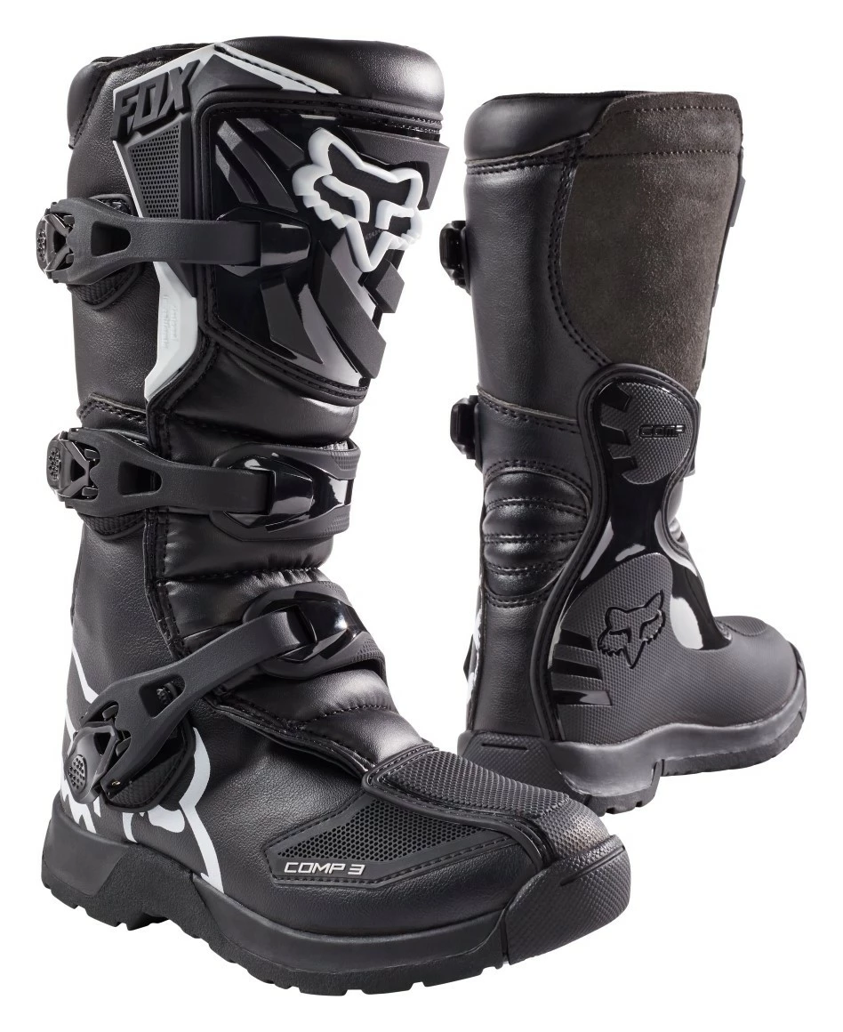 Dirt Bike Boots Fox Racing Youth Comp 3 Boots 3 Dirt Bike Boots Fox Racing Youth Comp 3 Boots