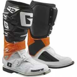 Dirt Bike Boots Gaerne SG-12 Boots -Throtlynx Sales Store gaerne sg12 boots orange black white