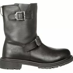 HD & Cruiser Boots Highway 21 Primary Low Engineer Boots -Throtlynx Sales Store highway21 primary low engineer boots black 1