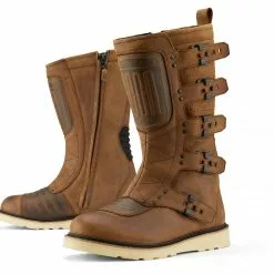 ADV/Touring Boots Icon Elsinore 2 Boots Brown / 9 [Open Box]