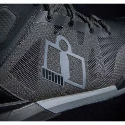 HD & Cruiser Boots Icon Hooligan Riding Shoes -Throtlynx Sales Store icon shoe hooligan black 2