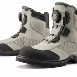 ADV/Touring Boots Icon Stormhawk Waterproof Boots -Throtlynx Sales Store icon stormhawk waterproof boots grey scaled