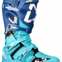 Dirt Bike Boots Leatt GPX 5.5 FlexLock Boots -Throtlynx Sales Store leatt gpx55 flex lock boots aqua