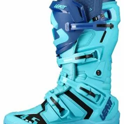 Dirt Bike Boots Leatt Moto 4.5 Boots -Throtlynx Sales Store leatt moto45 boots aqua 1