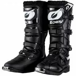 Dirt Bike Boots O'Neal Rider Pro Boots Black / 12 [Open Box] -Throtlynx Sales Store o neal rider pro boots black12 open box black 3