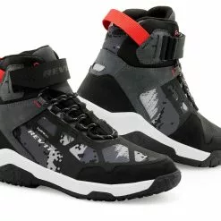ADV/Touring Boots REV'IT! Descent H2O Shoes -Throtlynx Sales Store revit descent h2 o shoes black red