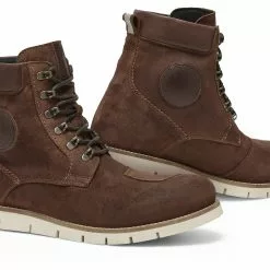 HD & Cruiser Boots REV'IT! Ginza 3 Shoes 7 HD & Cruiser Boots REV'IT! Ginza 3 Shoes -Throtlynx Sales Store revit ginza3 shoes brown white