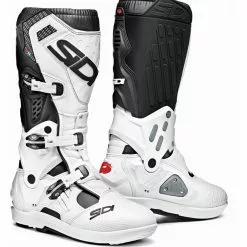 SIDI Boots Dirt Bike Boots SIDI Atojo SRS Boots White/Black / 10/44 [Open Box]
