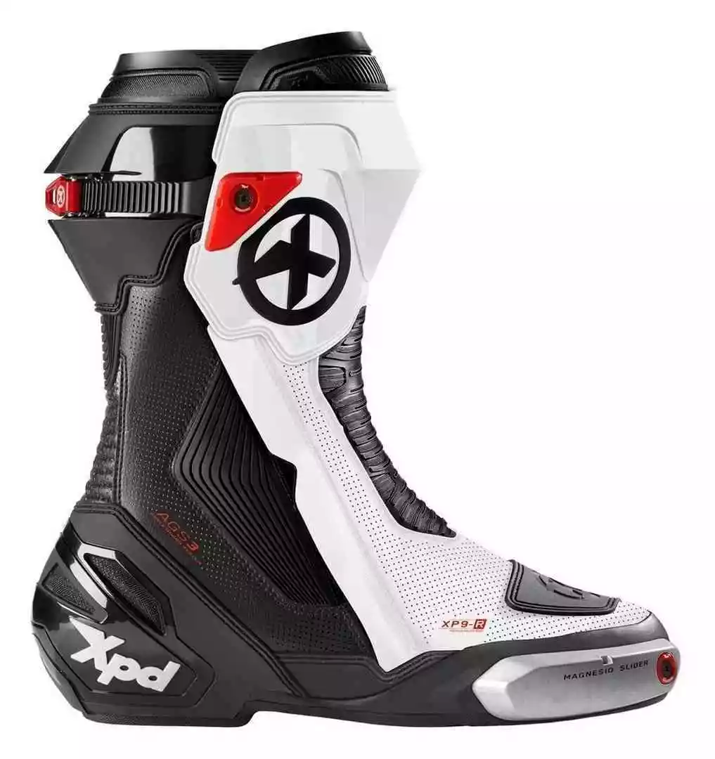 Short Boots & Shoes Spidi XP9-R Boots Black/White / 44 [Blemished - Very Good]