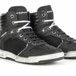 HD & Cruiser Boots Stylmartin Atom Shoes -Throtlynx Sales Store stylmartin atom black 2