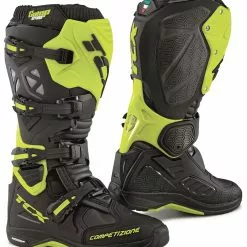 TCX Boots Dirt Bike Boots TCX Comp EVO 2 Michelin Boots 12 TCX Boots Dirt Bike Boots TCX Comp EVO 2 Michelin Boots -Throtlynx Sales Store tcx comp evo michelin boots black hi viz yellow scaled