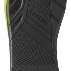 Dirt Bike Boots Thor Radial MX Boots -Throtlynx Sales Store thor radial mx boots grey flo yellow 4