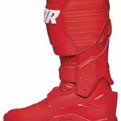 Dirt Bike Boots Thor Radial MX Boots -Throtlynx Sales Store thor radial mx boots red 1