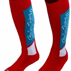 Troy Lee Designs Troy Lee Designs Troy Lee GP MX Coolmax Thick Socks -Throtlynx Sales Store troy lee gpmx coolmax thick socks red scaled