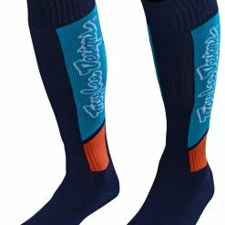 Troy Lee Designs Troy Lee Designs Troy Lee Youth GP MX Coolmax Thick Socks -Throtlynx Sales Store troy lee youth gpmx coolmax thick socks navy scaled